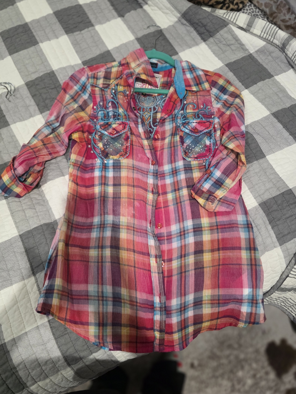 ROAR Womens Western Shirt....EUC